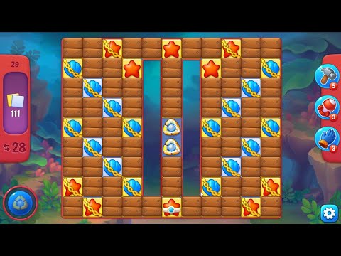 Fishdom level 29 - 28 Moves   No Boosters