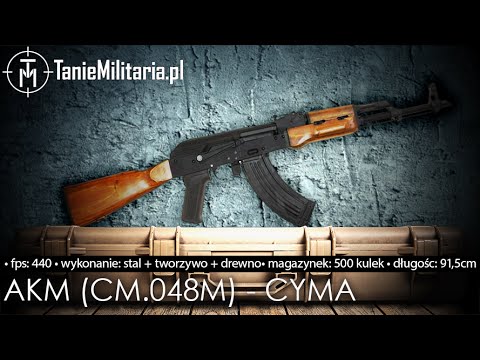 AKM (CM.048M) FIRMY CYMA - TANIEMILITARIA.PL