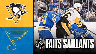 Penguins vs Blues 14/04/26 | Faits saillants