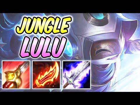 S+ LULU JUNGLE | FULL ATTACK SPEED ON-HIT AD | Build & Runes | Diamond Commentary -League of Legends