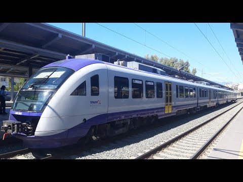 Athens Suburban Railway: From "Athens Central Station" To "Agioi Anarguroi"
