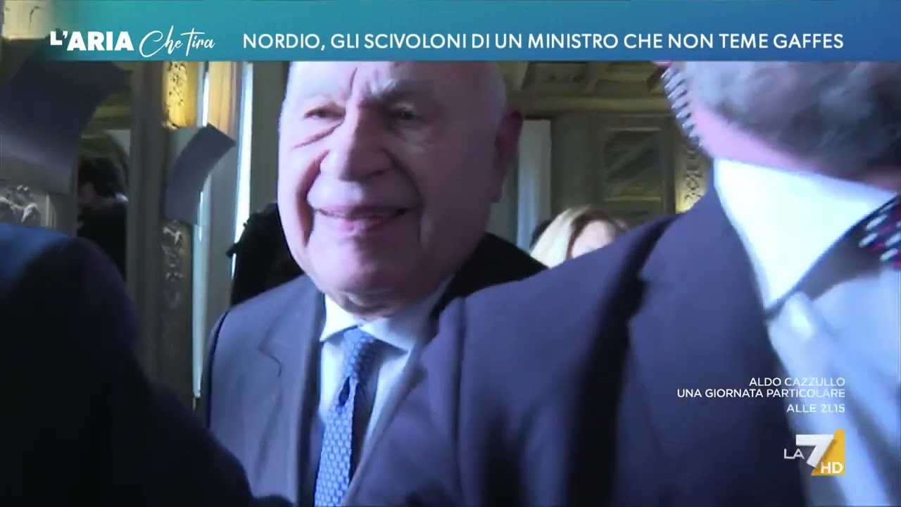 Nordio, gli scivoloni di un ministro che non teme gaffe