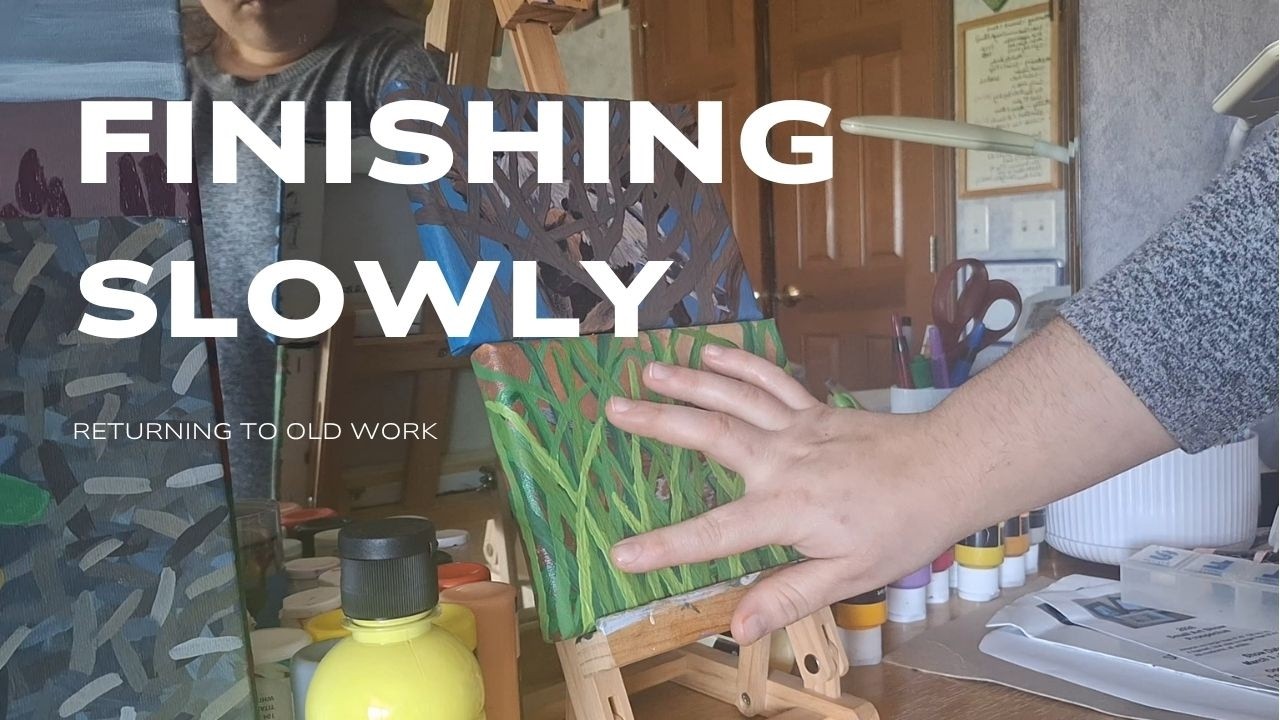 Finishing Slowly | Revisiting Unfinished Paintings