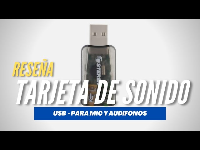 Vídeo relacionado con MOSWAG Tarjeta de Sonido USB Externa Soporta Auriculares y Micrófono, Adaptador USB a Jack de 3,5 mm para Auriculares Compatible con Windows, Laptops, Desktops Windows, Mac, Linux, PC, PS4