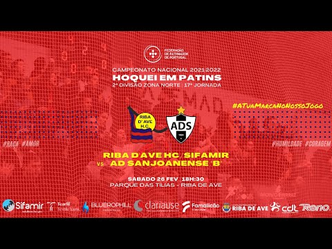 2021/22 | CN 2D • Norte | Jornada 17 | Riba d'Ave HC/Sifamir - AD Sanjoanense "B"