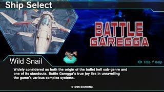 Dariusburst Chronicle Saviours: DLC Mode - Battle Garegga All Stages 1cc (No Miss)