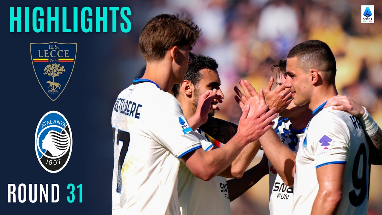 Europe Dream Alive for La Dea | LECCE-ATALANTA | HIGHLIGHTS | Serie A 2025/26