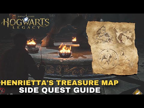 Hogwarts Legacy Henrietta's Treasure Map & Location - The Hippogriff Marks The Spot SideQuest