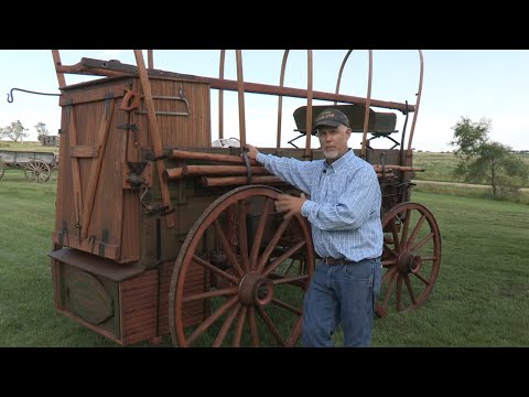 Hansen Wheel and Wagon Shop Part 3 - Horse Drawn Chuckwagons and Road Construction Equipment