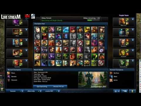 GoPL4LoL 5on5 finał miesiąca Marzec, mecz o 3 miejsce part I I (ManieQ & MainEvent)