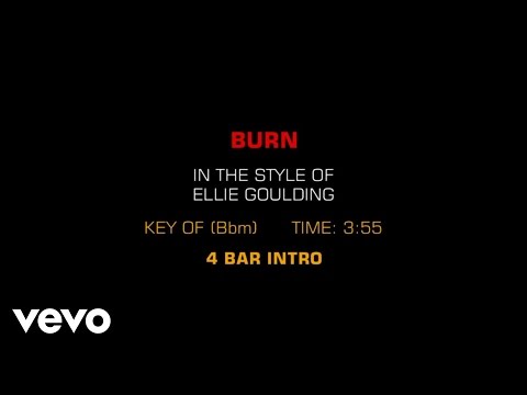 Ellie Goulding - Burn (Karaoke)