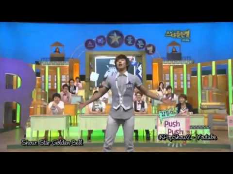 Jo Kwon(2am) and Lee Joon (mblaq) dance to Push push and lee joon rips your pants kkkk