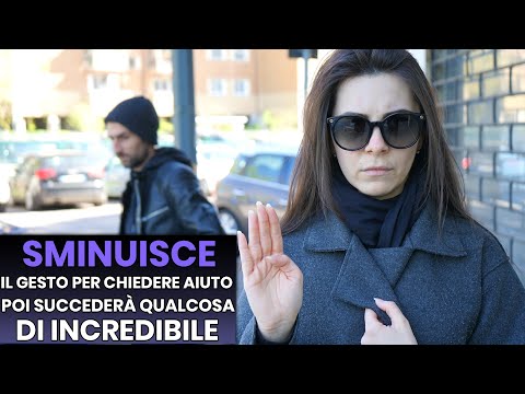 SMINUISCE il Gesto per Chiedere Aiuto, Poi Succede L'incredibile