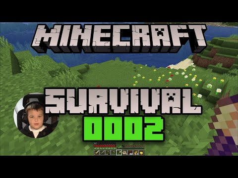 FriedPizzaPasta - Minecraft Survival World - Looking for Iron! Episode 0002