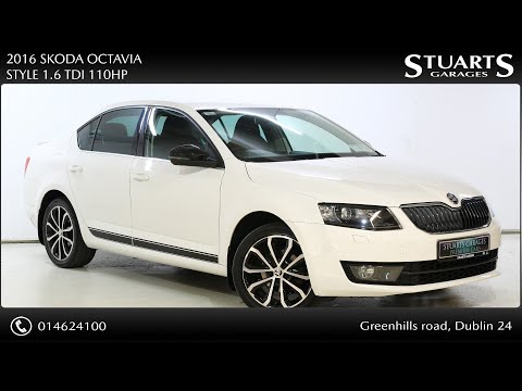 2016 SKODA OCTAVIA STYLE 1.6 TDI 110HP