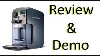 Morphy Richards Redefine Hot Water Dispenser in depth review and Demo 131004 / 131001