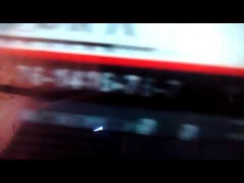 Trenurile de seară la KM 652 + 8 al Magistralei 300