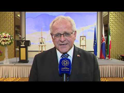 Saleh AlObaidi - Celebration of the National Day of Slovakia