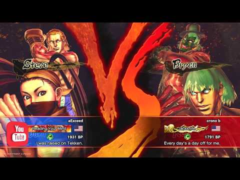 "Best Bout Replays" SFxT - aExceed vs crono b  (1080p HD 60fps)
