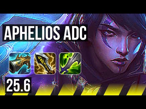 APHELIOS & Leona vs JHIN & Vel'Koz (ADC) | Godlike | EUNE Master | 25.6