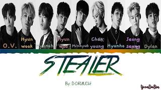 D-CRUNCH(디크런치) - 'Stealer' HAN/ROM/ENG Color Coded Lyrics