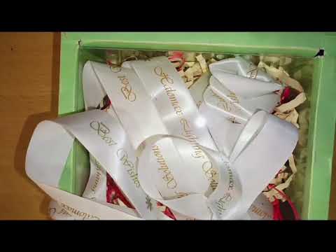 Printed Satin Ribbon