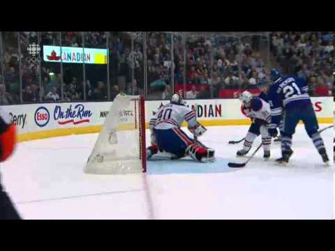 JVR 2-1 Goal - Maple Leafs vs. Oilers (Oct 12, 2013)