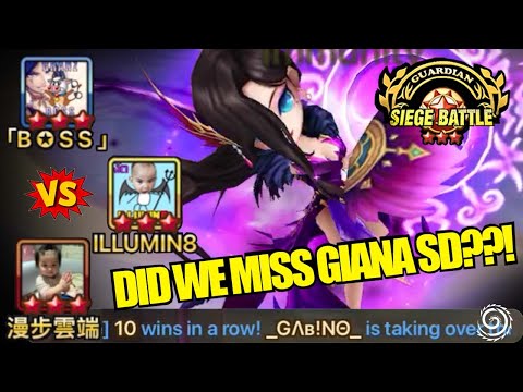BEATING SO MANY GIANA TOWERS in Top Tier G3 Siege!! - Summoners War