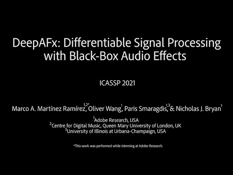 DeepAFx: Differentiable Signal Processing with Black-Box Audio Effects