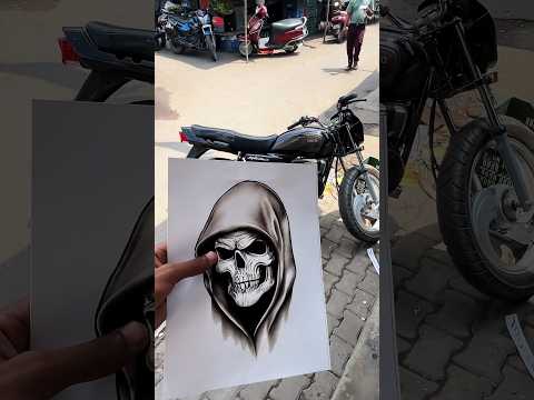 [Black panther 🫎sticker]smoke  lamination zblack full tenki splendor bike #shots #modifcation #reel