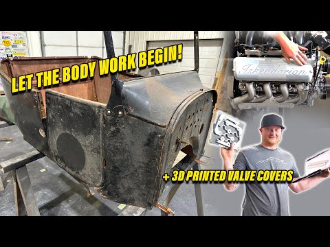 Step by Step Patch Panel AND 3D Printed Valve Covers -  Video 5 Isky Tribute Car