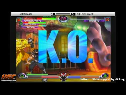 Clockw0rk vs TA| GConcept - Final Round 18 Marvel vs Capcom 2