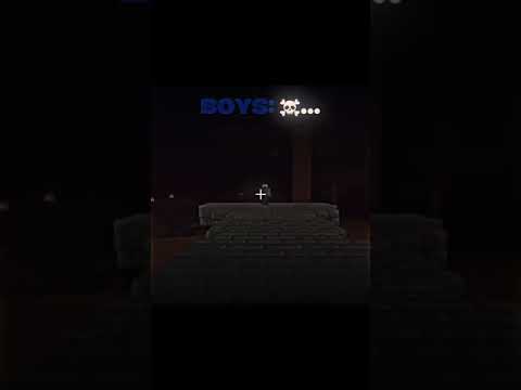 Girls & boys vs herobrine #2025 #rek #memes #obuna #leo