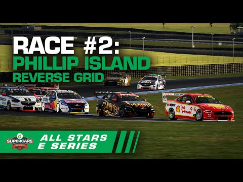 2020年SUPERCARS E-Sport 第1戦フィリップアイランドリバースグリッド#Race2 レースライブ配信動画