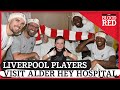 Liverpool Players Sing Happy Birthday to Young Fan | Alder Hey Christmas Visit