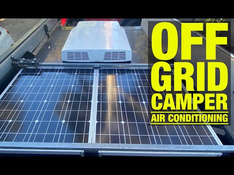 Off Grid Air Conditioning // Dometic Harrier Lite // DIY Off Road Camper