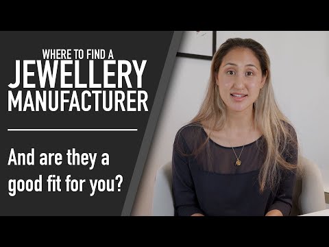 Part of a video titled How to find a Jewellery Manufacturer/Supplier and if they're ...