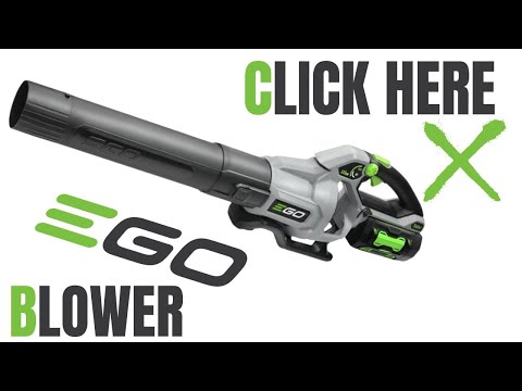 How To use EGO 56V Electric Blower. Using a cordless blower for the first time. EGO 56V leaf blower.