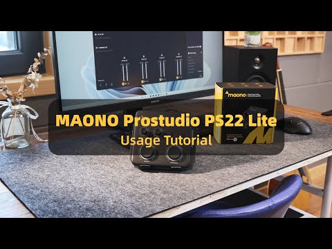 Maono PS22 Lite Audio Interface User Guide