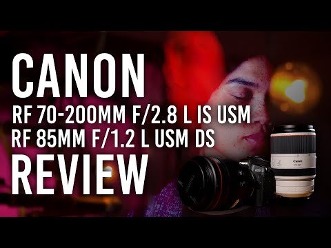 Canon RF 85mm f/1.2 L USM DS Lens video
