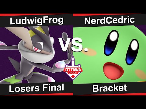 LudwigFrog (Greninja) vs. NerdCedric (Kirby) - Losers Final - Return to Click 46