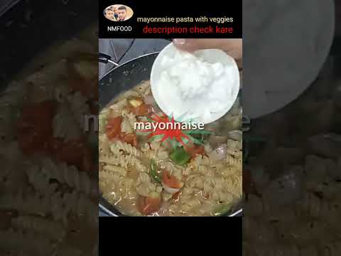 Mayonnaise pasta 🍝#shorts
