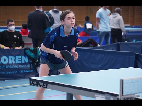 SM Elite 2022 / CS élite 2022 - 1/2-Final Frauen/Dames: Fanny Doutaz vs Alexandra Tchalakian