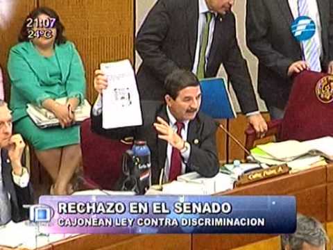 Senado rechaza polémico proyecto antidiscriminación -13/11/2014