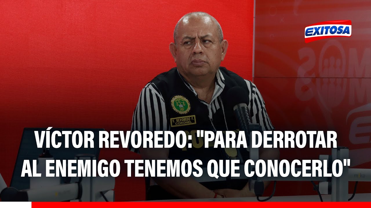 🔴🔵 PNP tiene un mapeo de inteligencia sobre la criminalidad en el país, asegura Víctor Revoredo