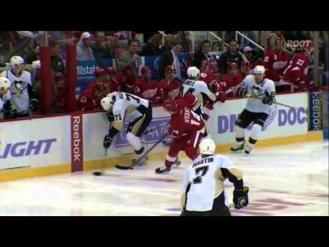 Sidney Crosby vs Henrik Zetterberg: Leaders Maintain Their Composure in Difficult Times