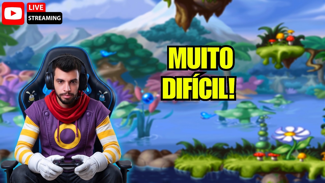 RAYMAN (PS1) PARTE 2: O Jogo Mais Difícil da Minha Vida?! 🟣 Ao Vivo!