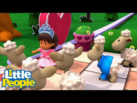 Little People | Dancing with the Sheep 🕺🏼| Educational Cartoons | Little People Fisher Price - Kids TV Series, Kingdom Kids Zone - Little People - Fisher Price