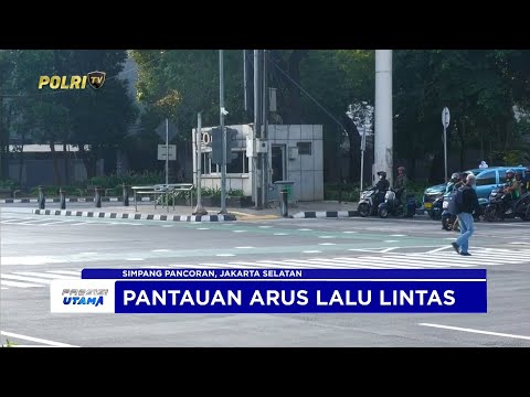 NTMC POLRI  - PANTAUAN ARUS LALU LINTAS SORE 25/07/2025