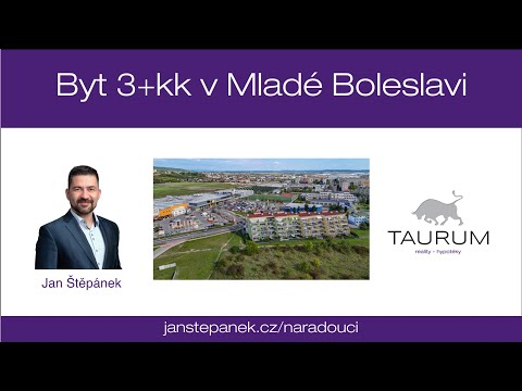 Prodej bytu 3+kk s terasou, Na Radouči 1468, Mladá Boleslav